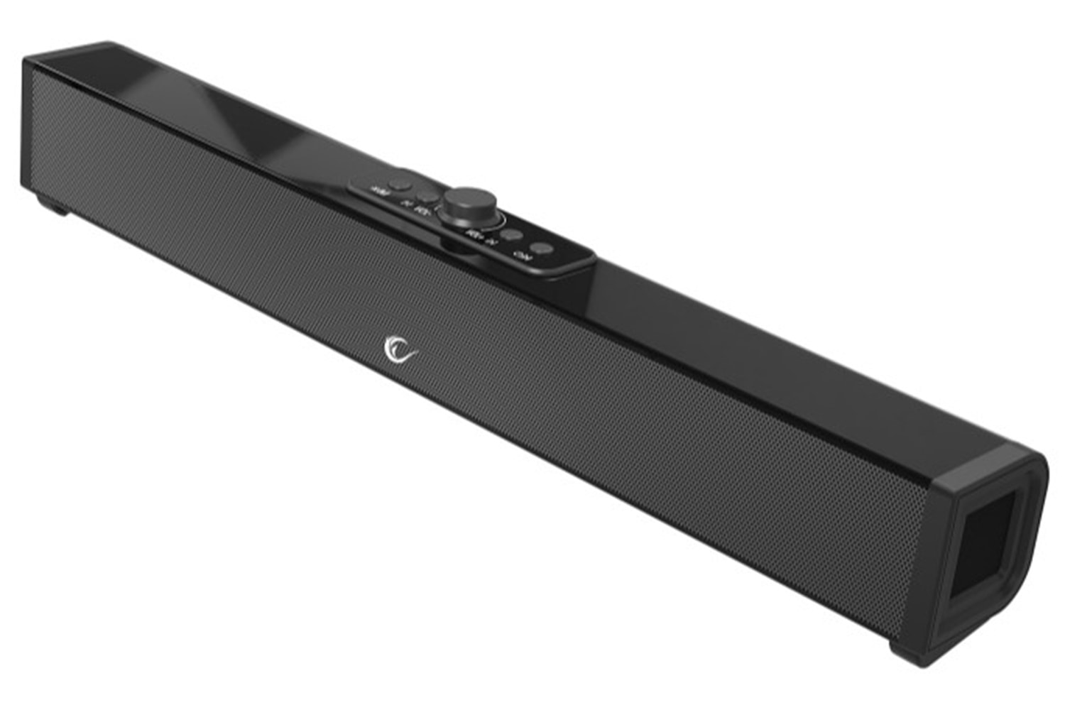 Rampage RM-1 SoundWave Plus Siyah Total 64W 16V/4.06A BT+USB+AUX+TF Kartlı Gaming Soundbar Speaker