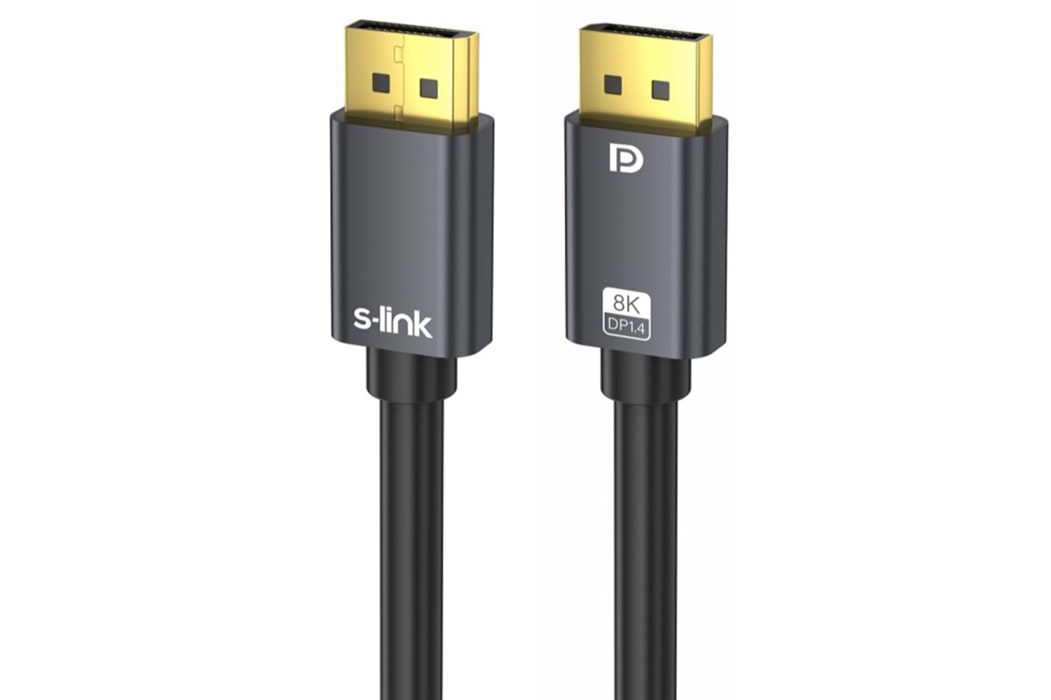 S-link SL-SDP8K03 1.4v 3m 8K 60HZ Display Port M/M Kablo