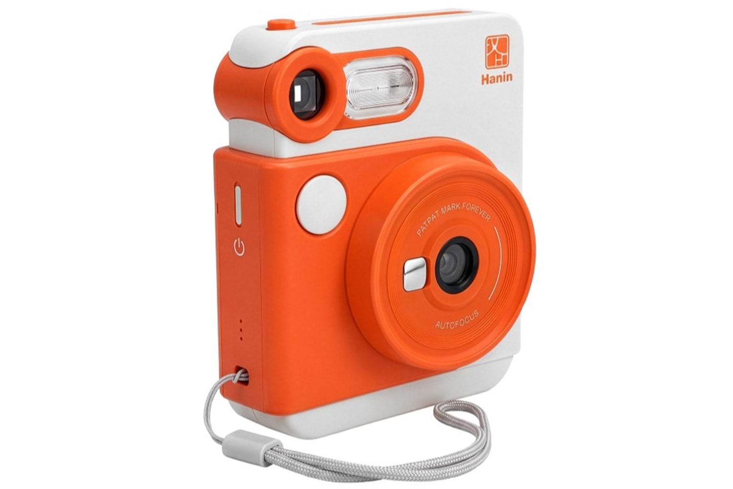 Hanin M6 Instant Kamera 2MP 300DPI HCP-2TS25G Anında Baskı Yapabilen Seyahat Kamerası Turuncu