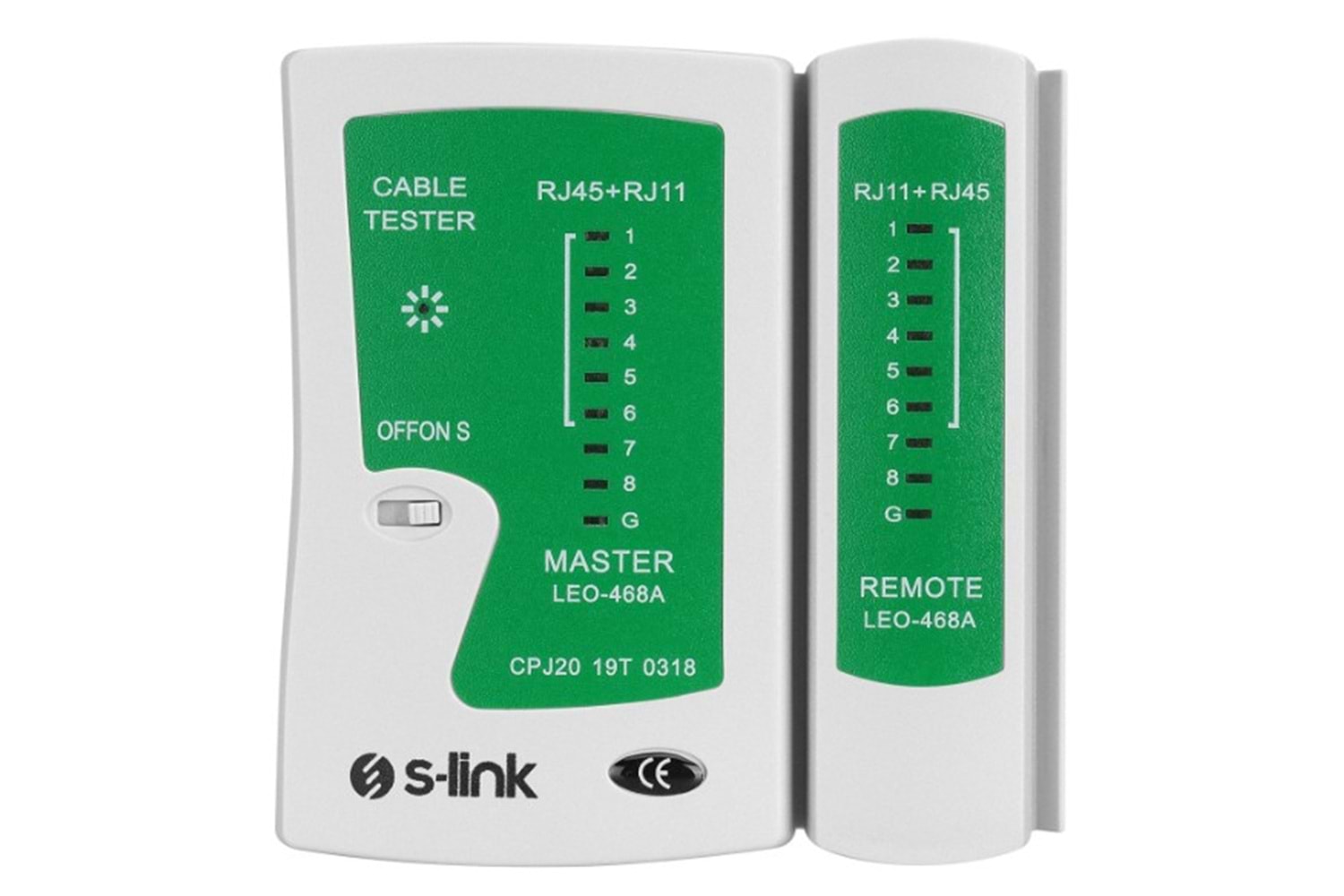 S-link SL-468 RJ-45,RJ-11 Lüks Kablo Test