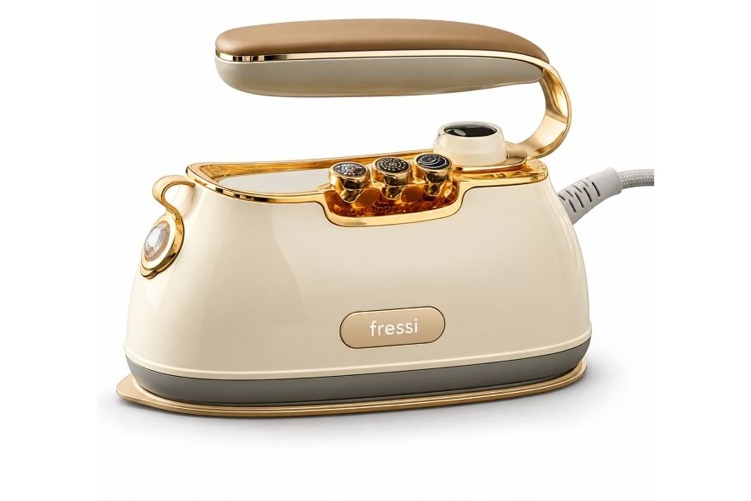 Fressi Retro Travel Steam Taşınabilir Buharlı Ütü FR-ST900 - Krem