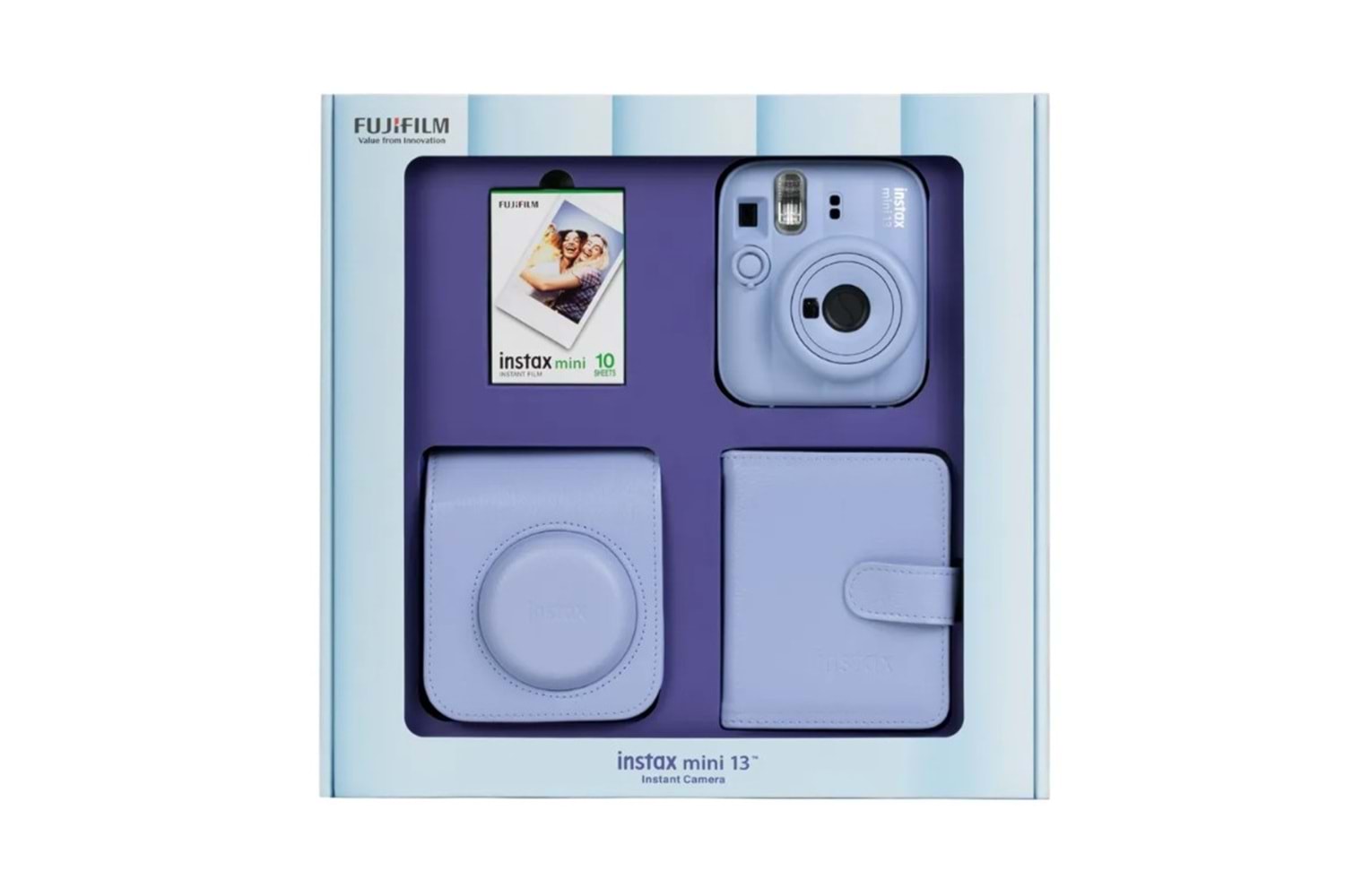 Fujifilm Instax Mini 13 Fotoğraf Makinesi Bundle Box Mavi