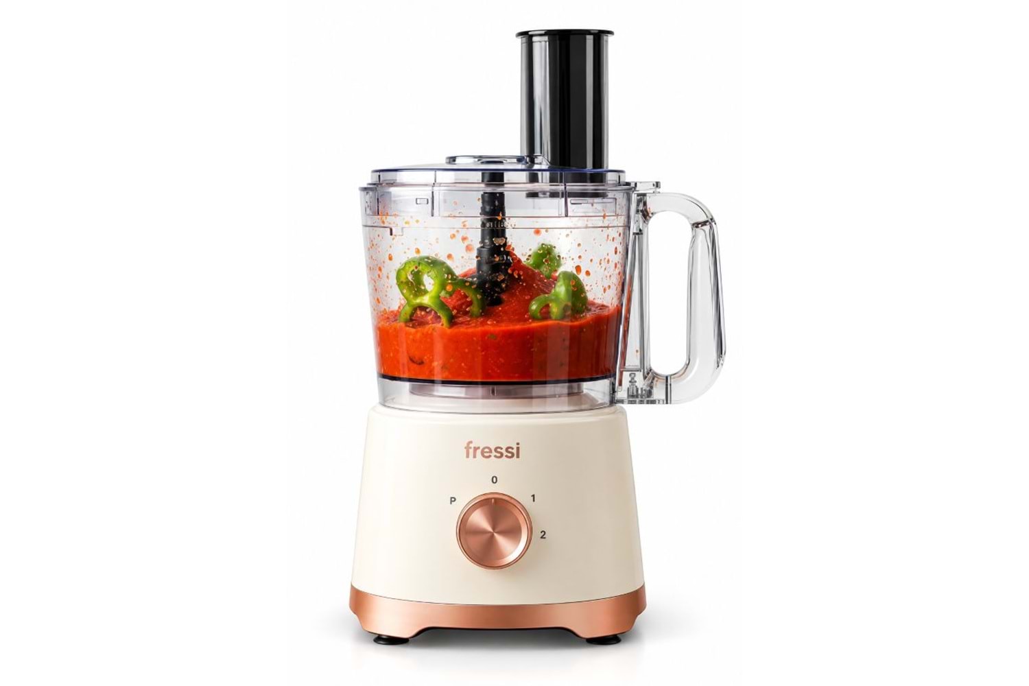 Fressi FR-PBL02 Armonia 2,5L Hız Ayarlı 1200W Krem Power Blender Seti