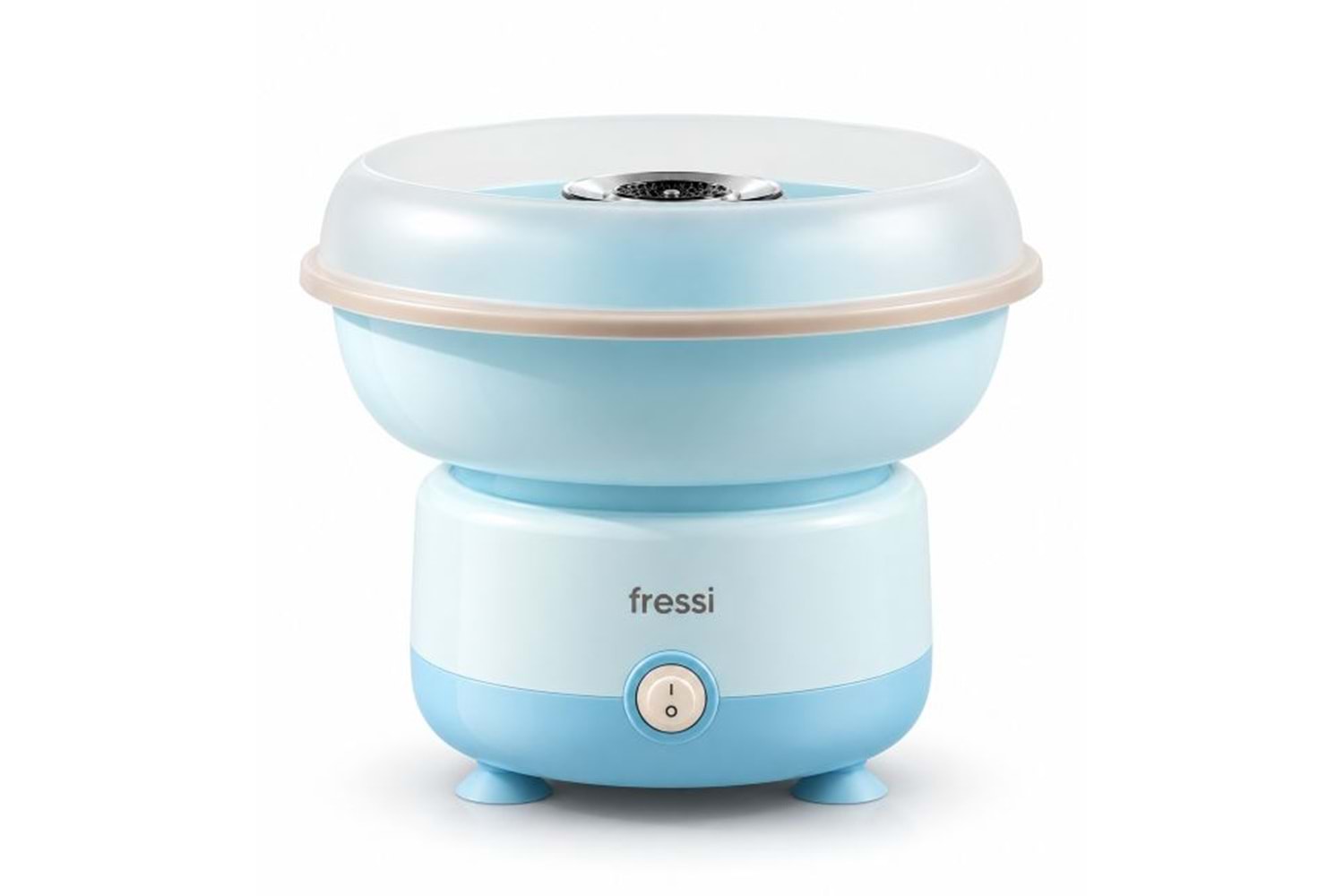 Fressi FR-PM01 CottoFun Çelik Hazneli 500W Mavi Pamuk Şeker Makinesi