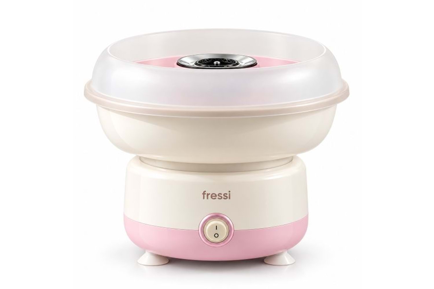 Fressi FR-PM01 CottoFun Çelik Hazneli 500W Pembe Pamuk Şeker Makinesi