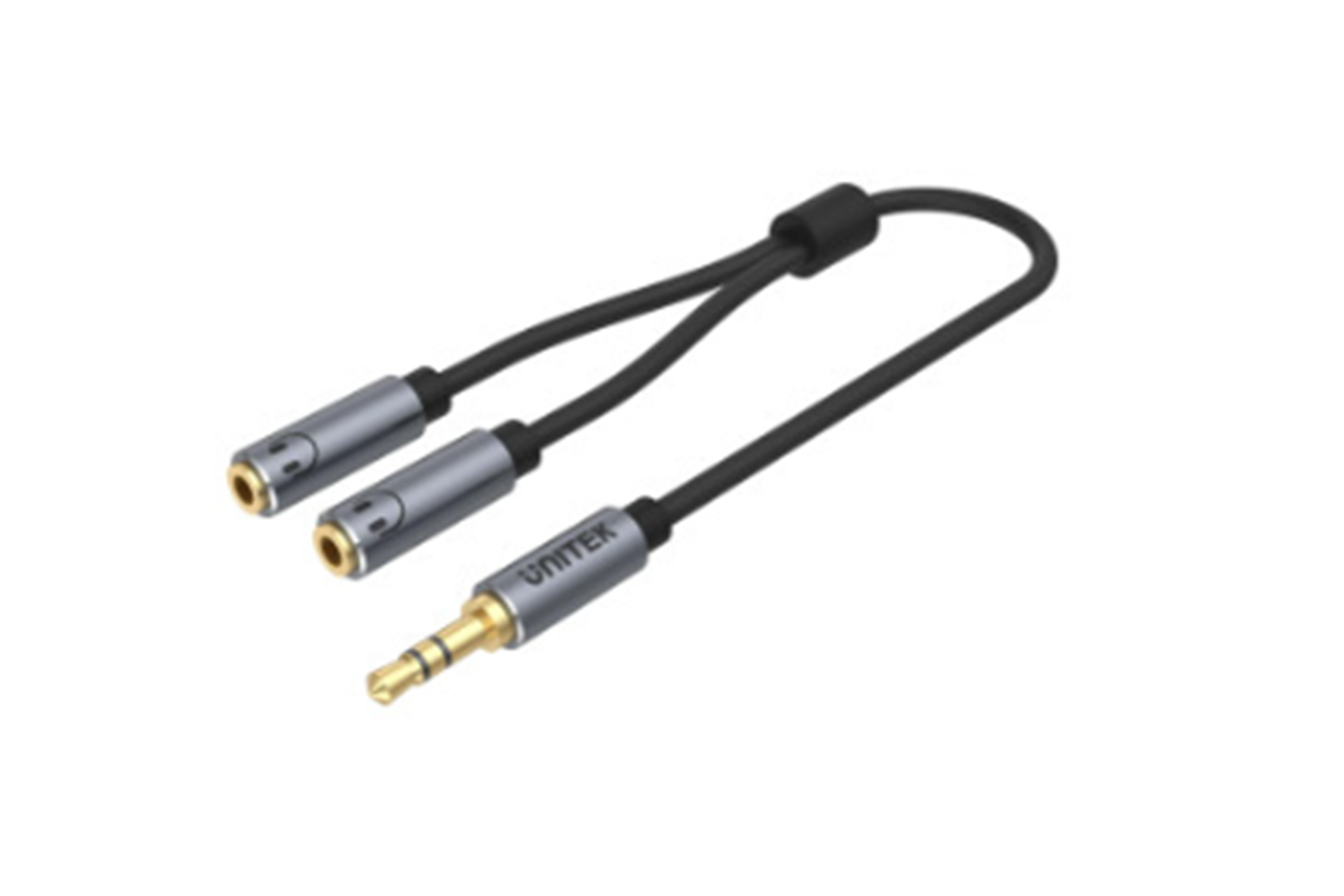 UNITEK 3.5MM AUX ÇOKLAYICI Y KABLO Y-C956ABK