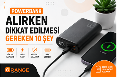 Powerbank Alırken Dikkat Edilmesi Gereken 10 Şey (2026 Rehberi)