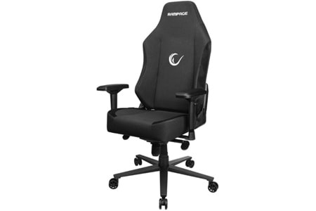 Rampage KL-R72 WOOF Üst Seviye Terletmez Kumaş Siyah Gaming Oyuncu Koltuğu