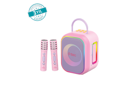 Ttec VocalMate Wireless Kids Karaoke Set Pink