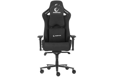 Rampage KL-R21 GRAND SERIES Üst Seviye Terletmez Kumaş Siyah Gaming Oyuncu Koltuğu