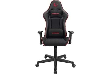 Rampage KL-R16 DRAPE Üst Seviye Terletmez Kumaş Siyah Gaming Oyuncu Koltuğu