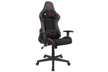 Rampage KL-R16 DRAPE Üst Seviye Terletmez Kumaş Siyah Gaming Oyuncu Koltuğu