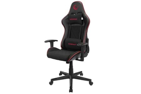 Rampage KL-R16 DRAPE Üst Seviye Terletmez Kumaş Siyah Gaming Oyuncu Koltuğu
