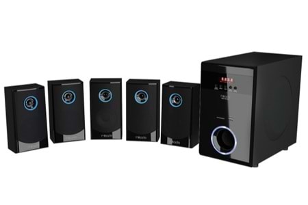 Mikado MD-813BT 80W 5+1 Bluetooth Speaker Siyah