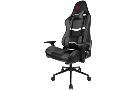 Rampage KL-R56 3D Kol,Tam Dökme Süngerli Siyah/Gri Oyuncu Koltuğu