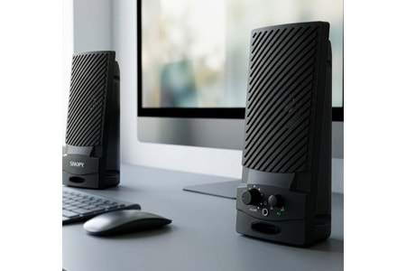 Snopy SN-510 2.0 Siyah USB Speaker Hoparlör