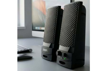 Snopy SN-510 2.0 Siyah USB Speaker Hoparlör