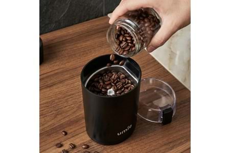 Umie KB-U50 60Gr kapasiteli Siyah 140W Kahve ve Baharat Öğütücü