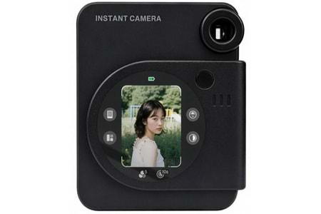 Hanin M6 Pro Instant Ekranlı Kamera HCP.2TS25H 2MP 300DPI Anında Baskı Yapabilen Seyahat Kamerası Siyah