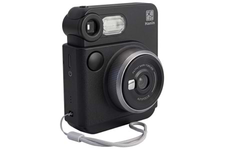 Hanin M6 Pro Instant Ekranlı Kamera HCP.2TS25H 2MP 300DPI Anında Baskı Yapabilen Seyahat Kamerası Siyah