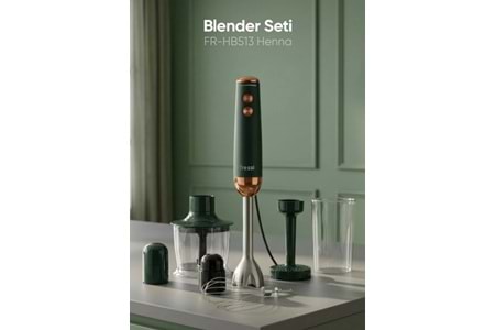 Fressi El Blender Seti 1200 W FR-HB513 Henna Yeşil