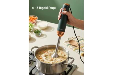Fressi El Blender Seti 1200 W FR-HB513 Henna Yeşil