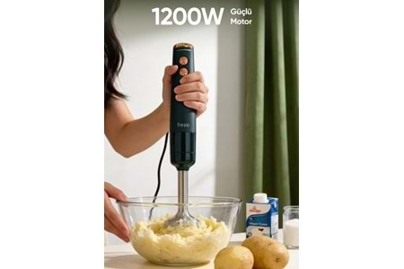 Fressi El Blender Seti 1200 W FR-HB513 Henna Yeşil