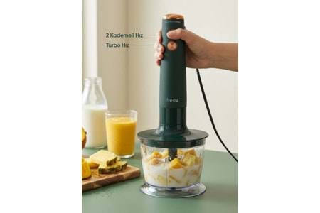 Fressi El Blender Seti 1200 W FR-HB513 Henna Yeşil
