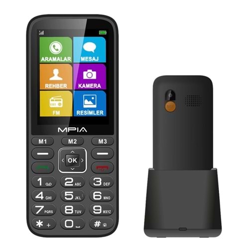 Mpia Pro M Kameralı Tuşlu Cep Telefonu