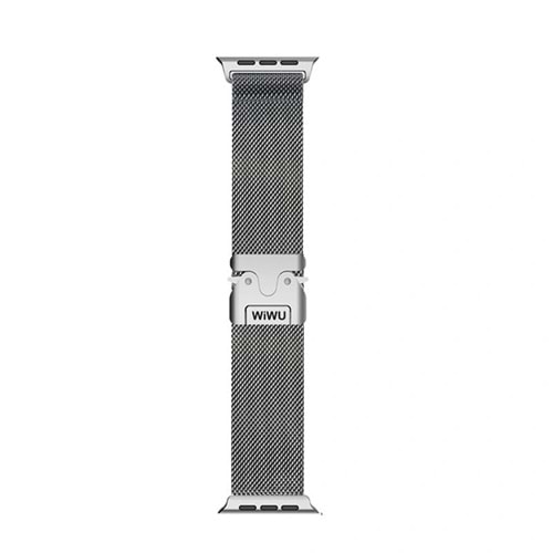 Wiwu Watchband for iWatch 42/44/45/49mm Silver