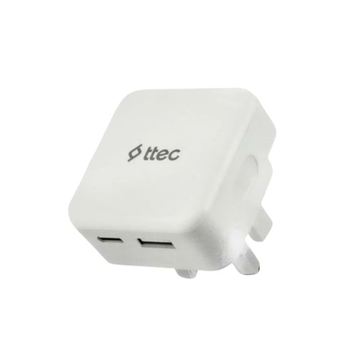 Ttec 2SCS25BUK SmartCharger Duo Type-C/Usb-A Adaptör