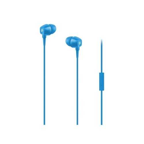 Ttec 2KMM13M Pop Aux Girişli Kablolu Mavi Kulaklık