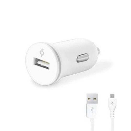 Ttec 2CKC01B Araç İçi Şarj Başlığı + Usb-A to Micro Usb Kablo Seti