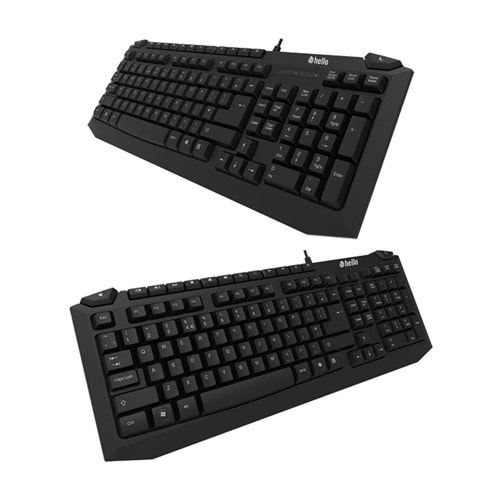Hello HL-4624 2.4ghz 14 Multımedıa Tuşlu Kablosuz Klavye