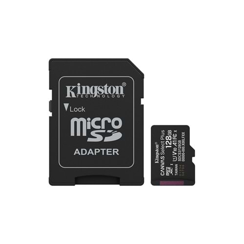 Kingston 128GB Canvas Select Plus microSD Kart
