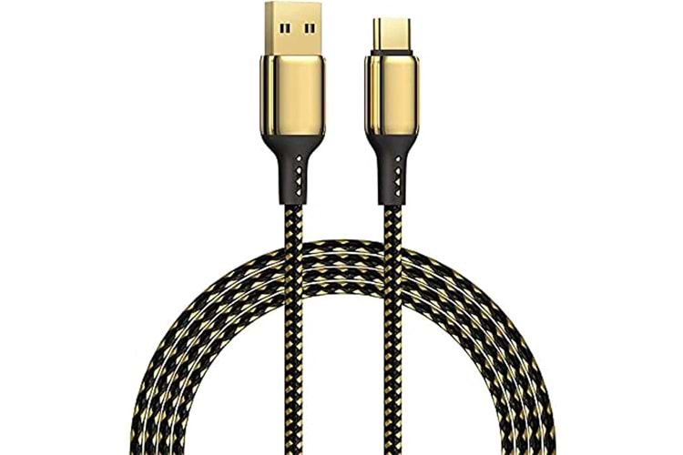 Wiwu GD-101 Golden Data Cable Usb to Type-c 1.2m
