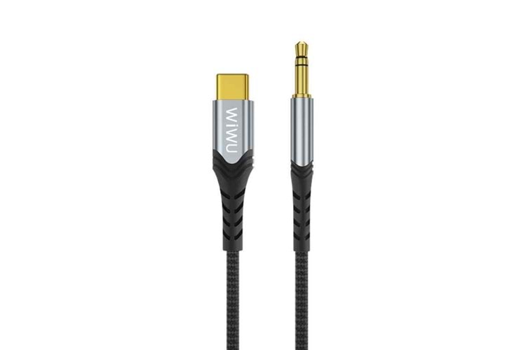 Wiwu YP03 Type-C to Aux Audio Cable Black 1.5m