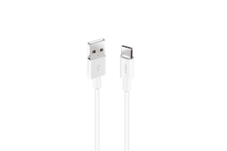 Ttec 2DK12B Usb-A to Type-C Hızlı Şarj Kablosu Beyaz