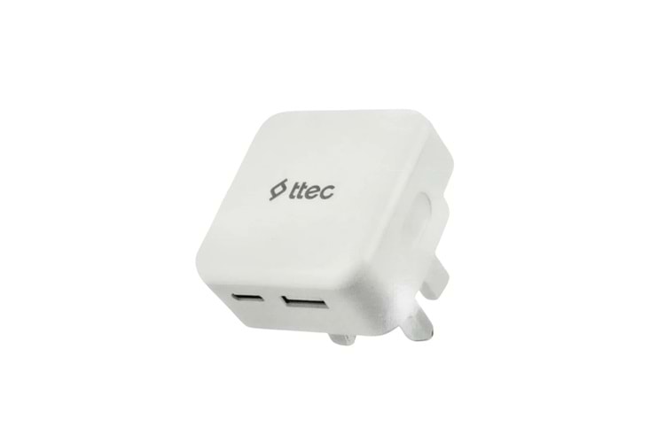 Ttec 2SCS25BUK SmartCharger Duo Type-C/Usb-A Adaptör