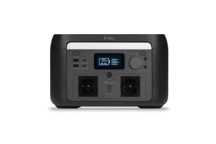 Ttec PowerMax Pro 512Wh 600W Taşınabilir Güç İstasyonu
