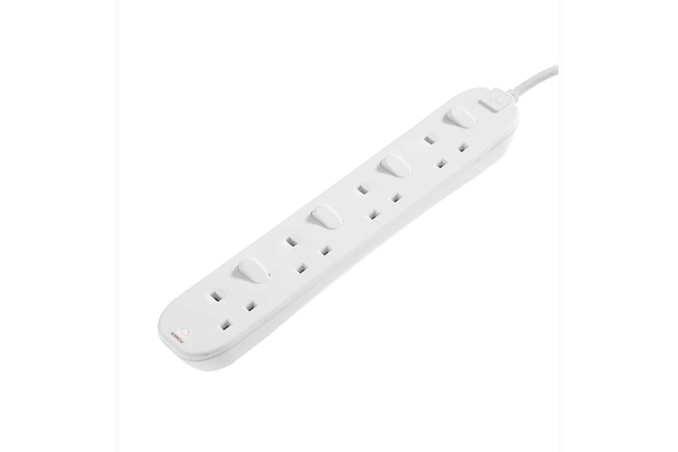 Masterplug 4 Soketli Anahtarlı 2m Uzatma Kablosu