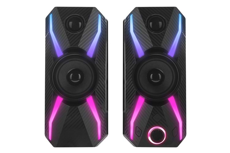 Rampage RMS-X5 2.0 Siyah Multimedia Gaming USB Speaker