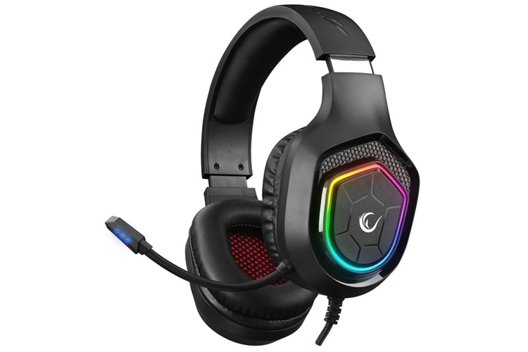 Rampage RM-K90 VECTOR Siyah RGB Led Type-C Gaming Mikrofonlu Oyuncu Kulaklığı