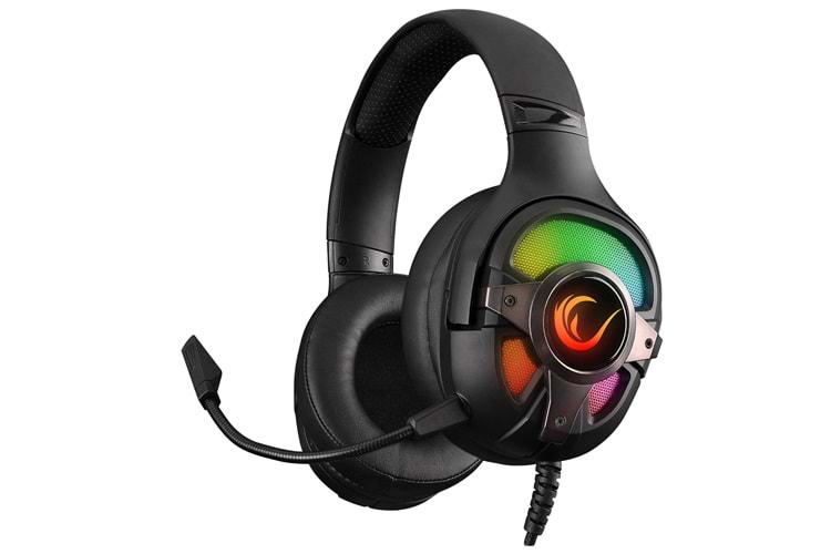 Rampage RM-K77 VIPERA Siyah USB 7.1 Version RGB Ledli Gaming Oyuncu Mikrofonlu Kulaklık