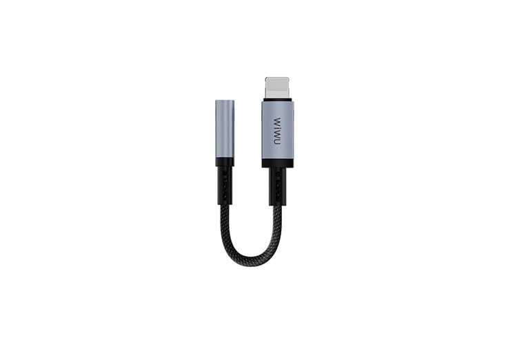 Wiwu Wi-C047 Legend Serisi Lightning - 3.5mm Aux Ses Dönüştürücü Adaptör