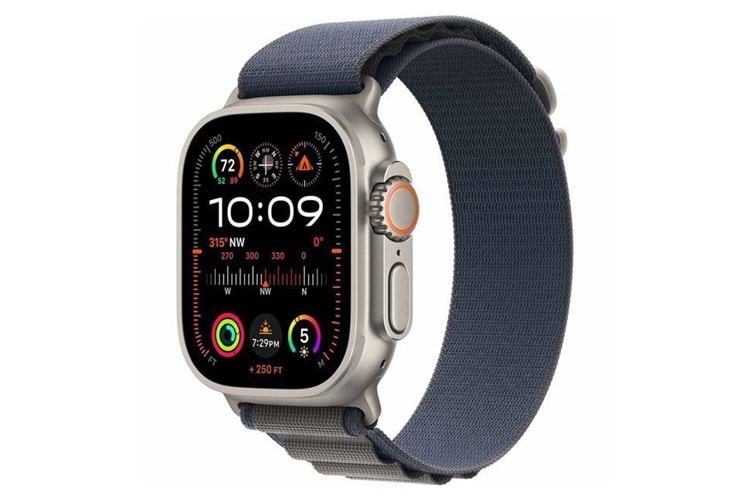 Wiwu Alpine Naylon Kayış Mavi Apple Watch
