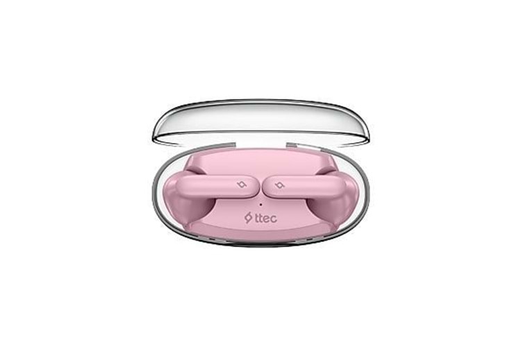 Ttec 2KM170PP AirBeat Glace Kablosuz TWS Bluetooth Kulak İçi Kulaklık Pudra Pembesi