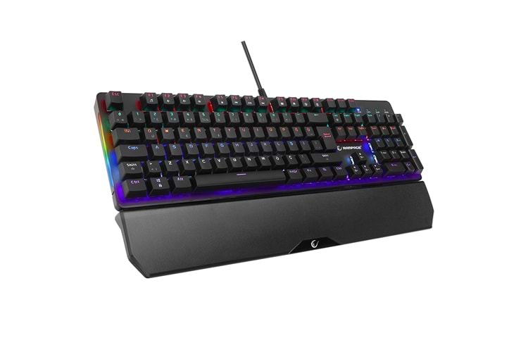 Rampage KB-R86 UMBRA Siyah USB Rainbow Aydınlatmalı Blue Switch Mekanik Gaming Oyuncu Klavye
