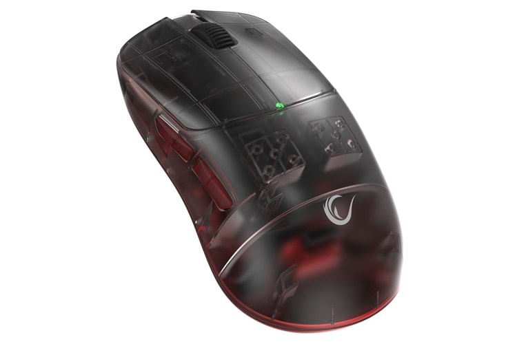 Rampage Tilion Kablosuz Siyah 24000 DPI 3311 Sensor Şarjlı 80 Million Huano Switch Gaming Oyuncu Mouse