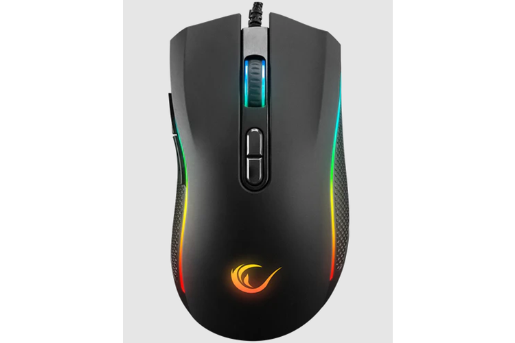 Rampage SMX-R44 V2 Makrolu Siyah 12800 DPI RGB Ledli 80 Million Huano Switch Gaming Oyuncu Mouse
